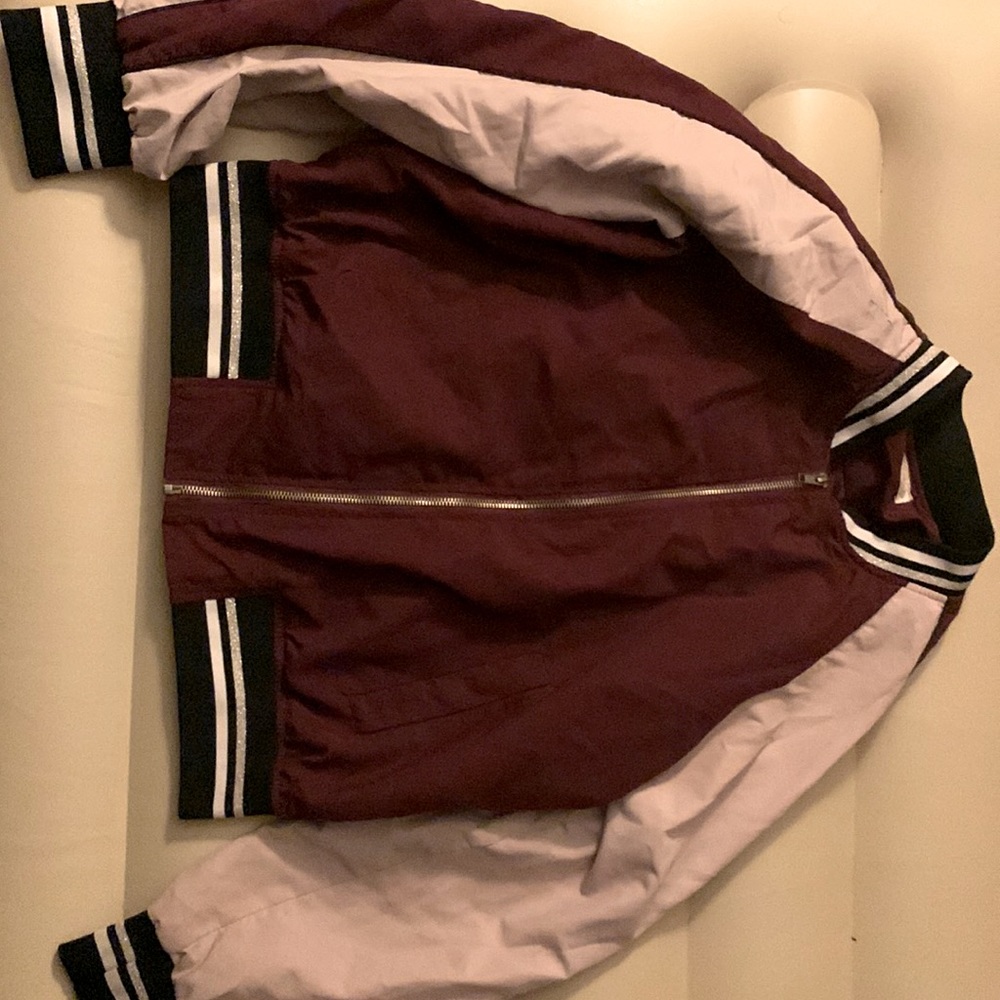 A bomber jacket